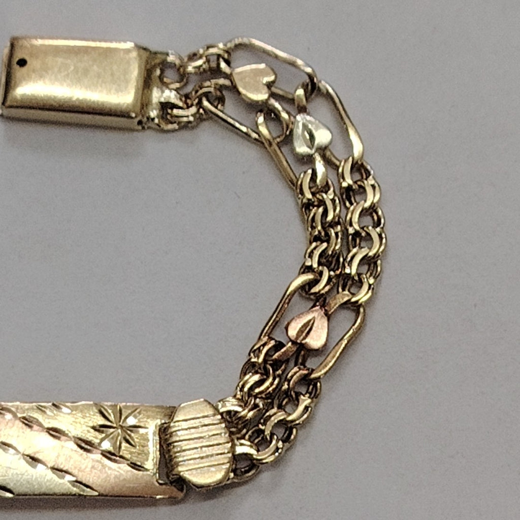 ESCLAVA ORO 10 K 7,80 GRMS (SEMINUEVO)