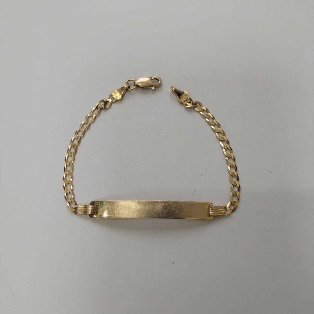 ESCLAVA ORO 14 K 4.5 GRMS (SEMINUEVO)