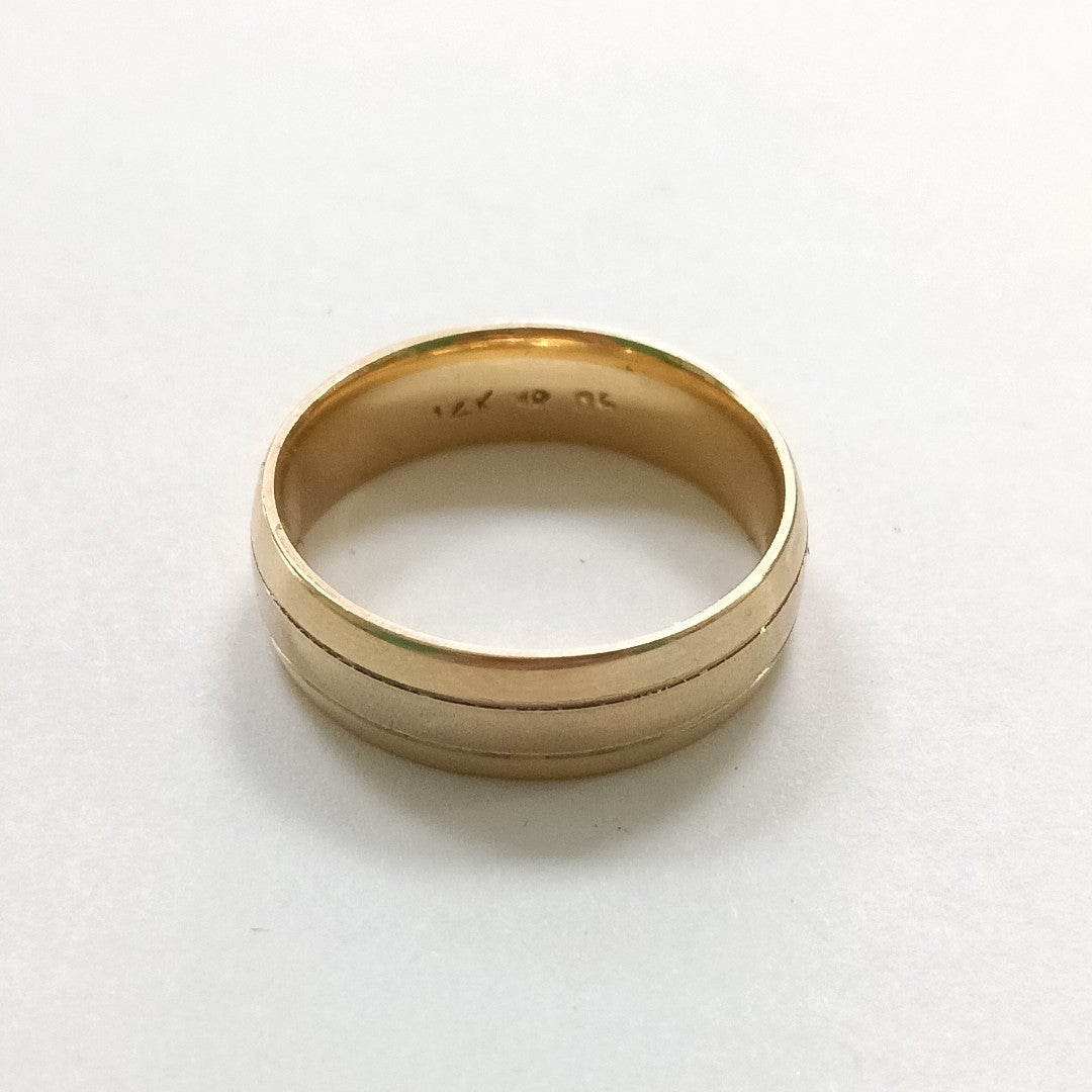 ARGOLLA ORO,ORO COMBINADO 14 K 6,10 GRMS (SEMINUEVO)