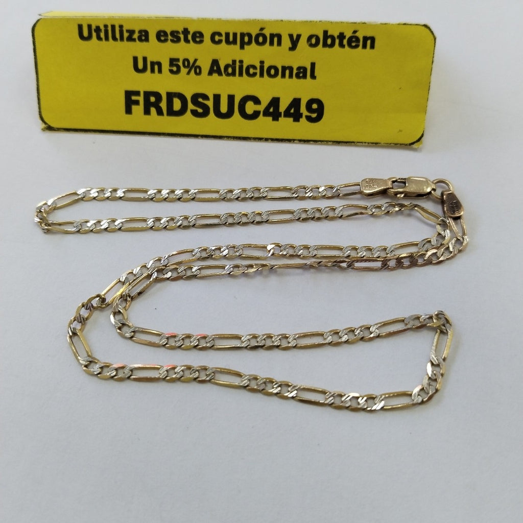 CADENA ORO 14 K 3.5 GRMS (SEMINUEVO)
