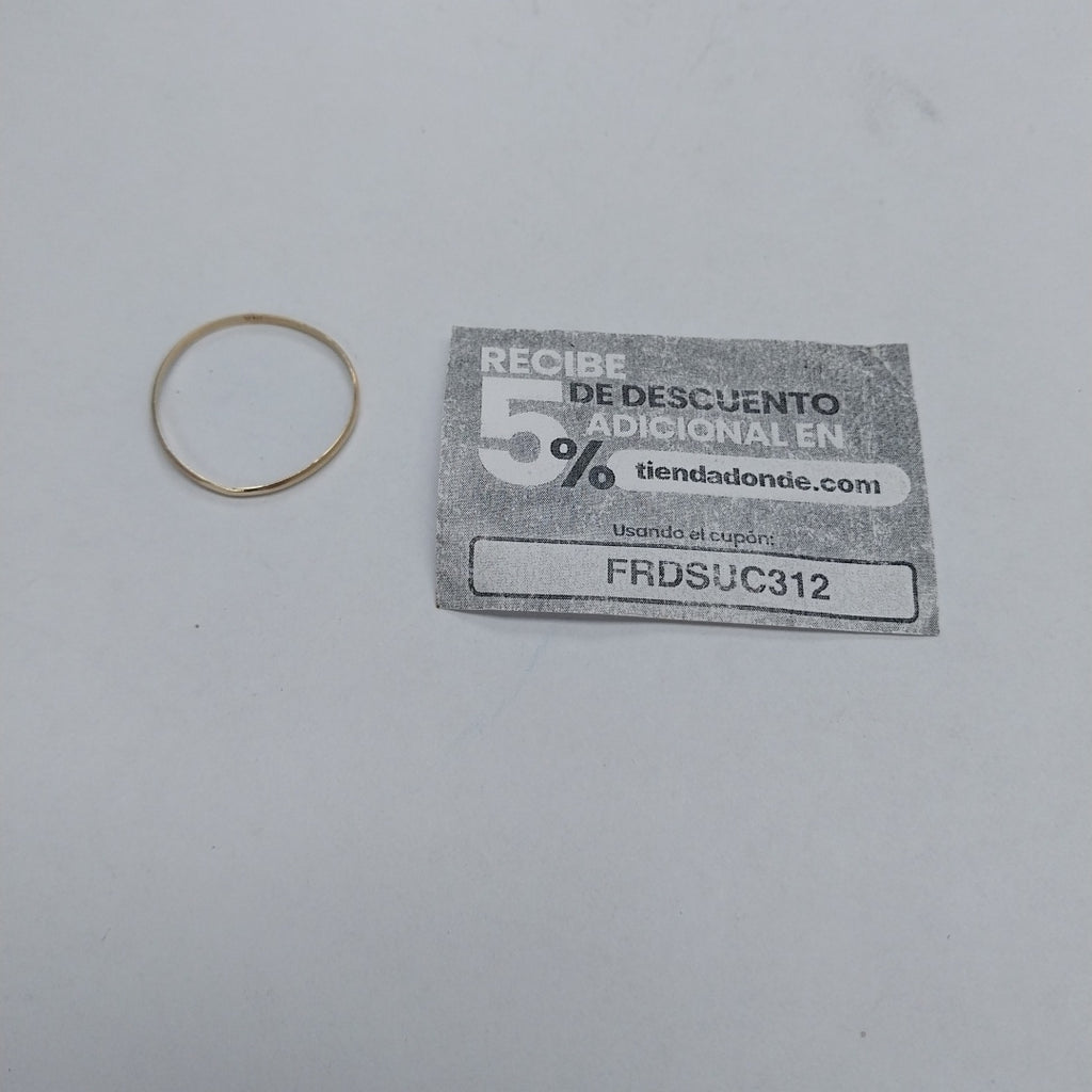 ARGOLLA ORO 14 K 0.7 GRMS (SEMINUEVO)