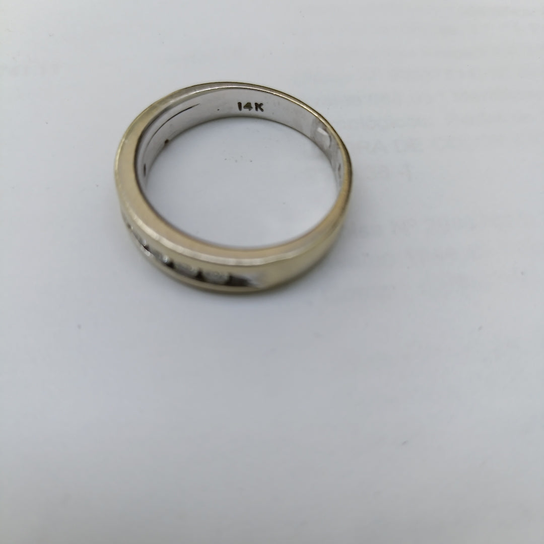 ARGOLLA ORO BLANCO 14 K 7,20 GRMS (SEMINUEVO)