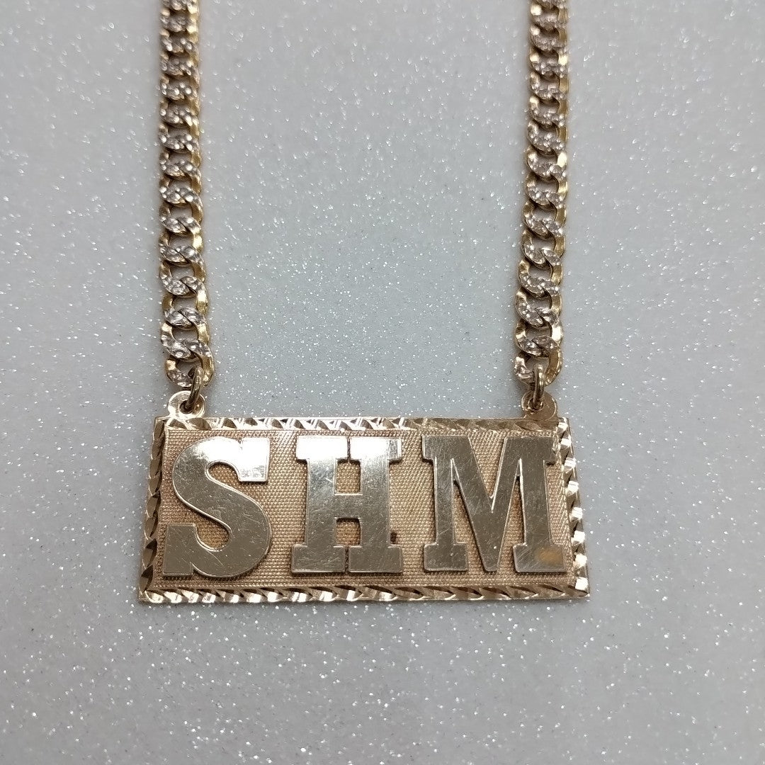 CADENA,DIJE ORO,RODIADO 10 K 20,00 GRMS (SEMINUEVO)