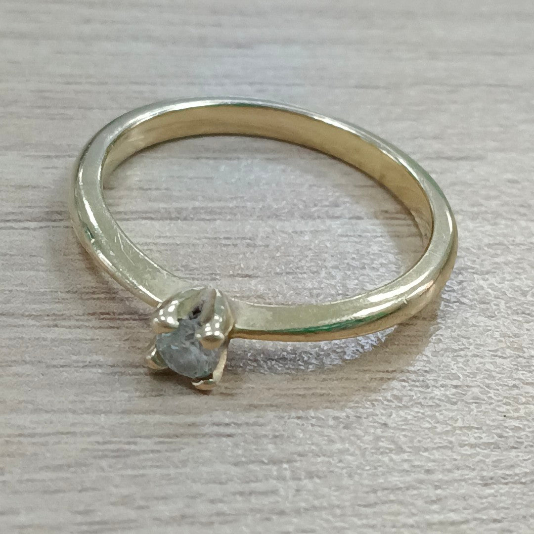SOLITARIO ORO 14 K 2.3 GRMS (SEMINUEVO)