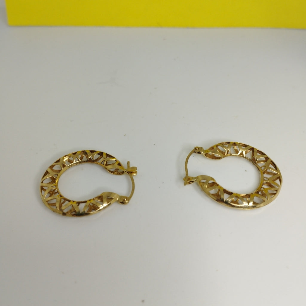 ARRACADAS PAR ORO 10 K 2.8 GRMS (SEMINUEVO)