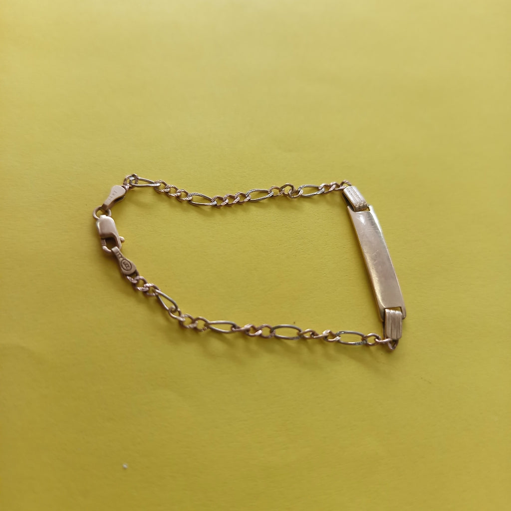 ESCLAVA ORO 14 K 2,60 GRMS (SEMINUEVO)