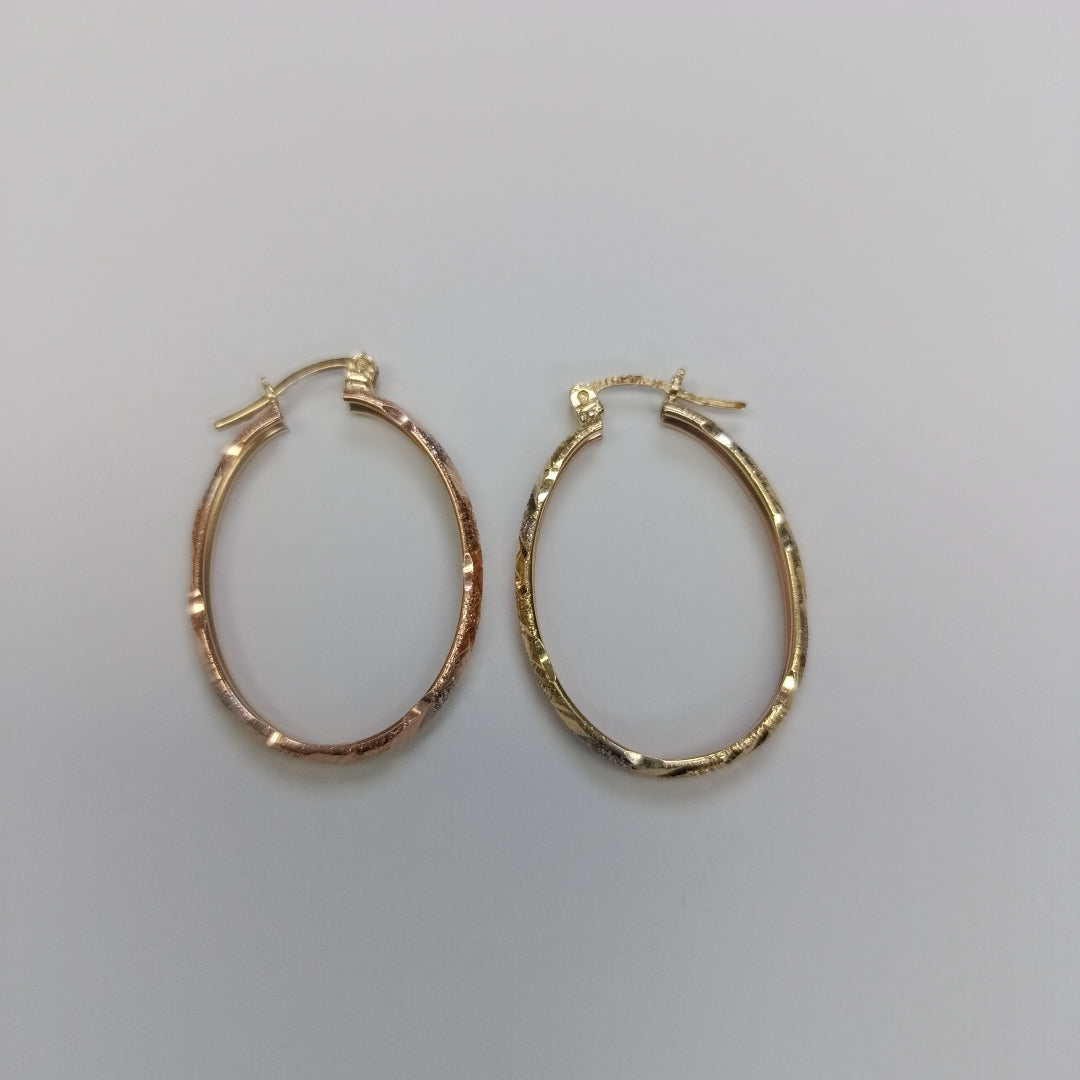 ARRACADAS PAR ORO 14 K 2,80 GRMS (SEMINUEVO)