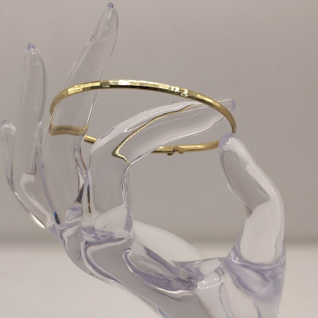 PULSERA RIGIDA ORO 10 K 3,20 GRMS (SEMINUEVO)