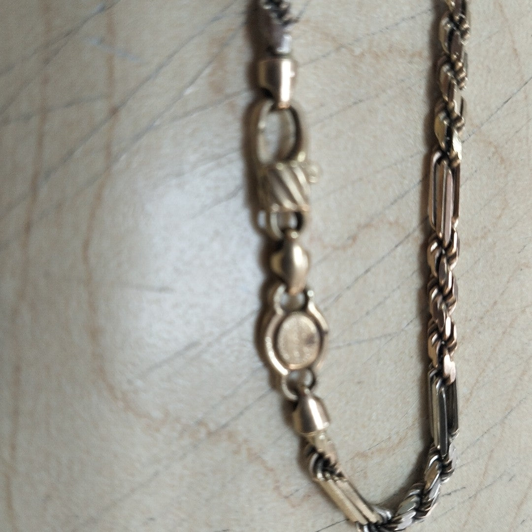 PULSERA ORO, ORO COMBINADO 10 K 7 GRMS (SEMINUEVO)