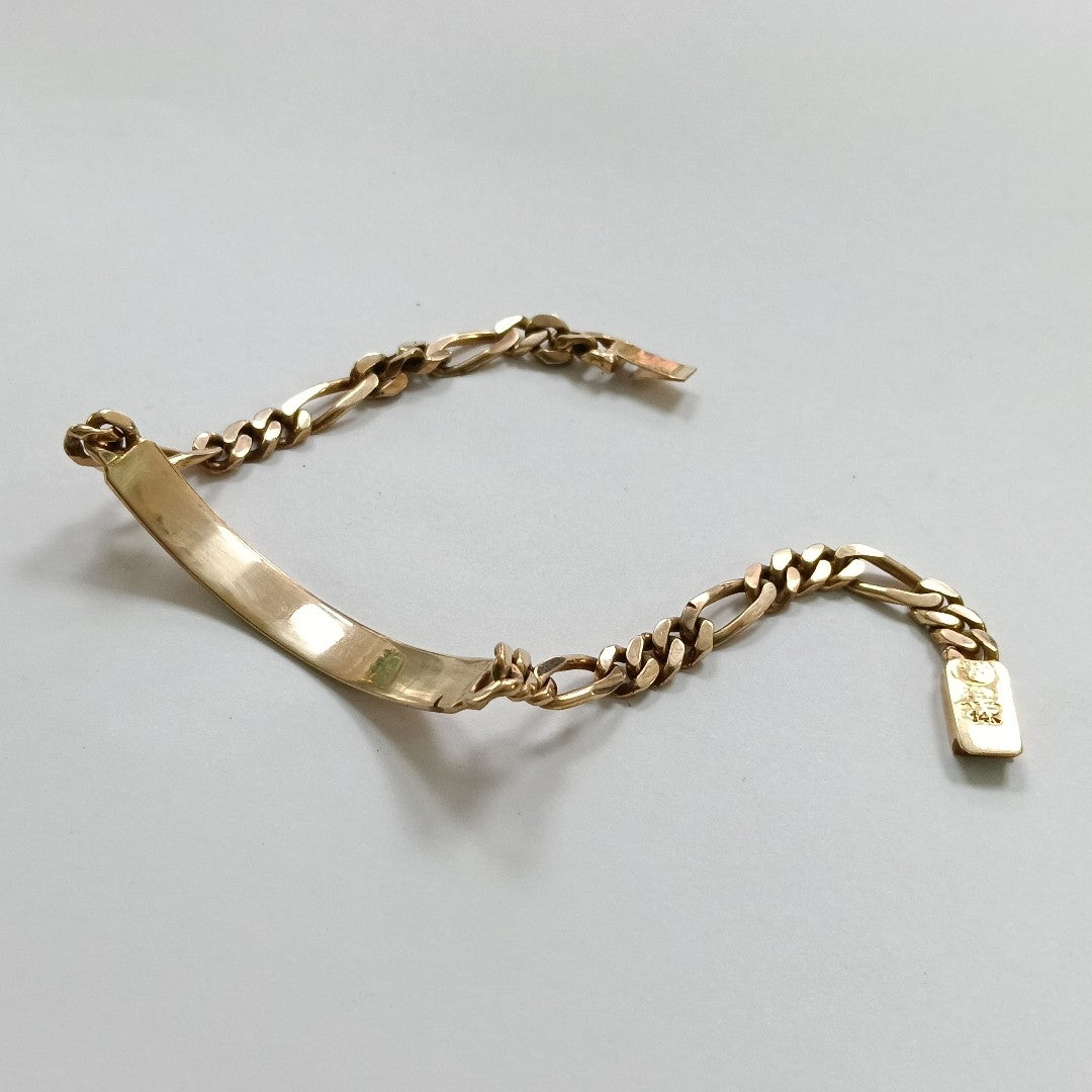 ESCLAVA ORO 14 K 19.3 GRMS (SEMINUEVO)