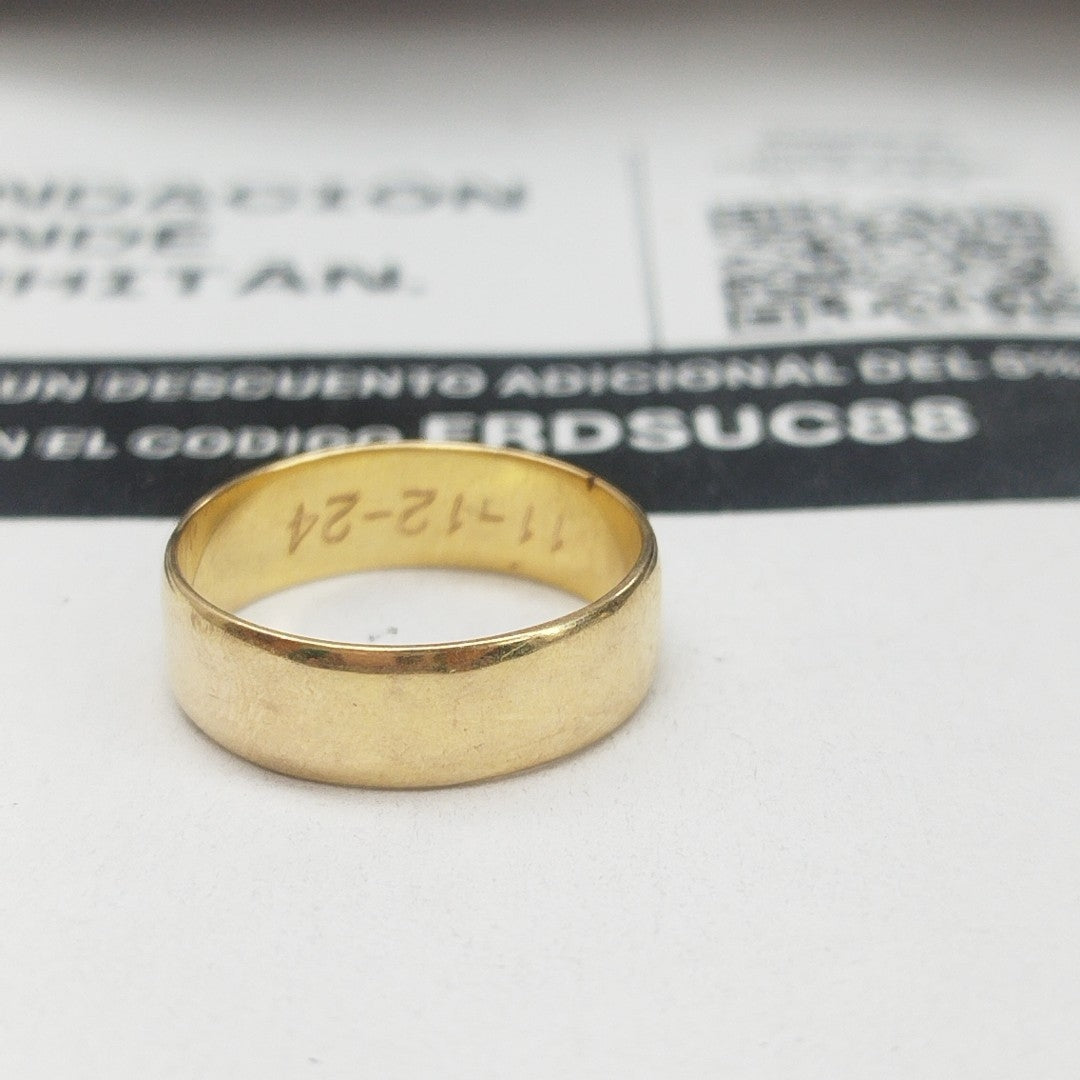 ARGOLLA ORO 10 K 3 GRMS (SEMINUEVO)