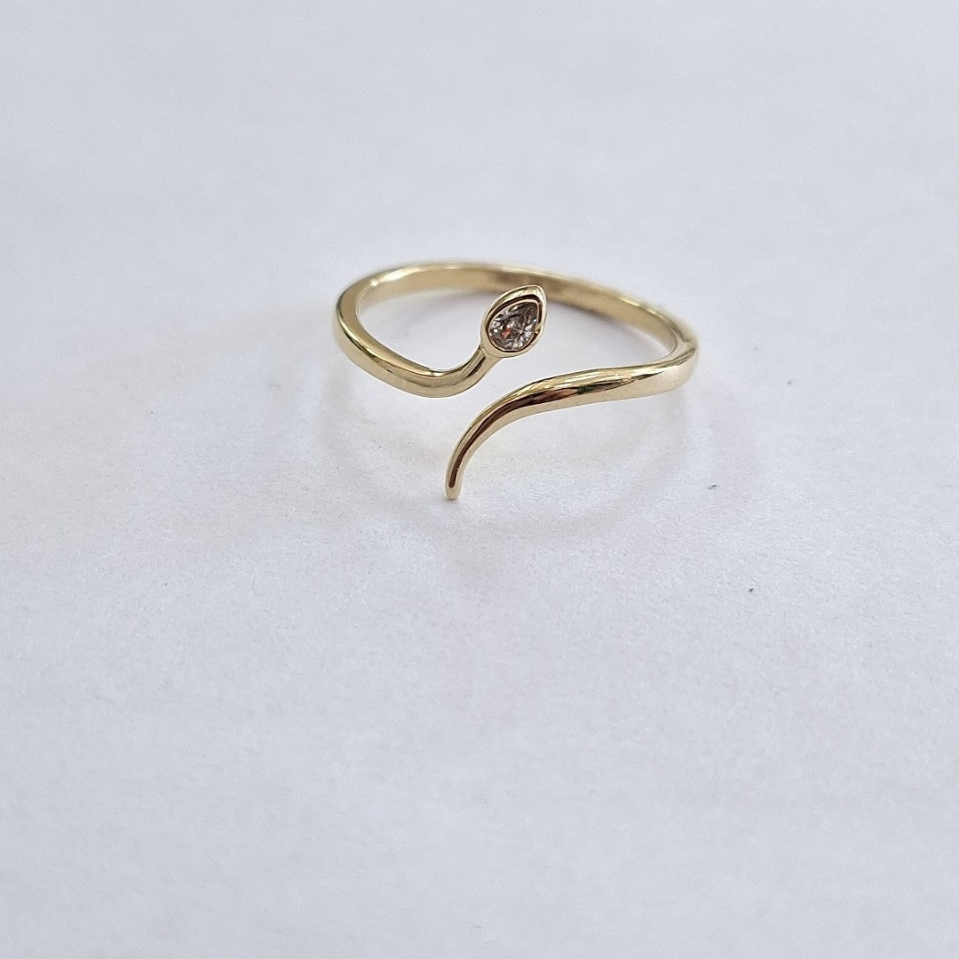 ANILLOS DAMA ORO 14K 1.5 (NUEVO)