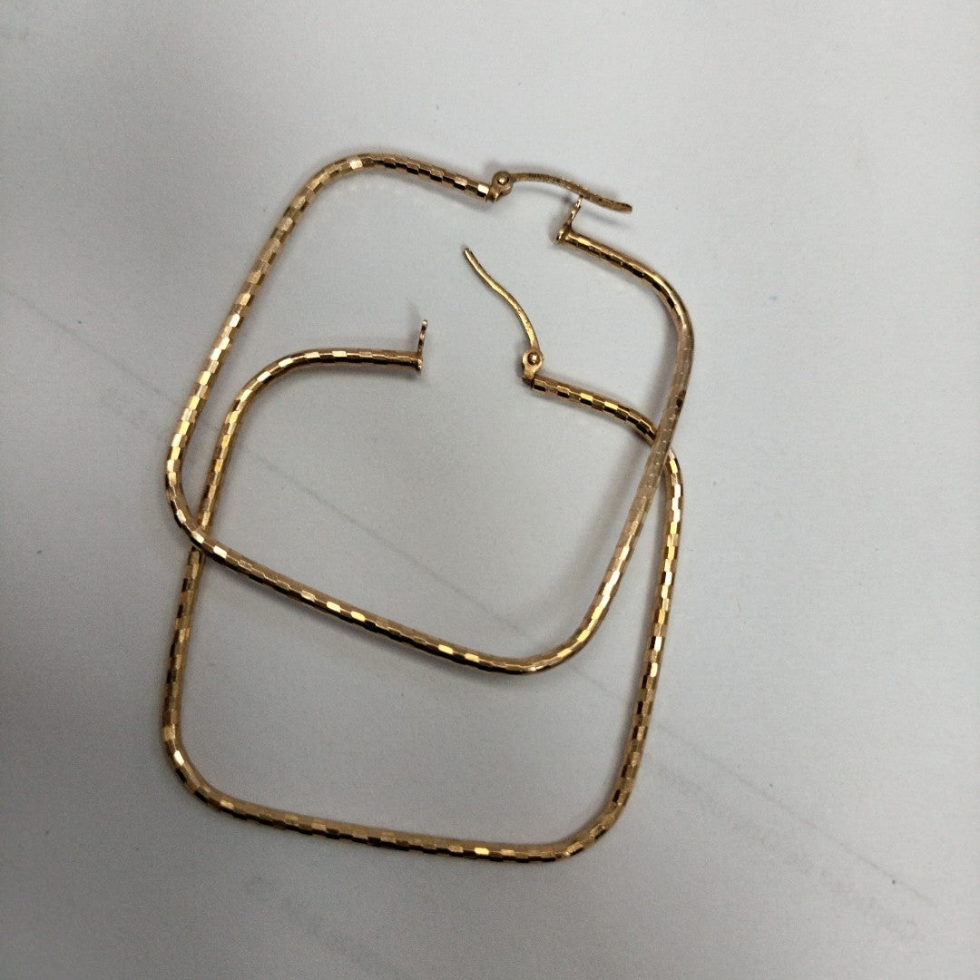 ARRACADAS PAR ORO 14 K 4.5 GRMS (SEMINUEVO)