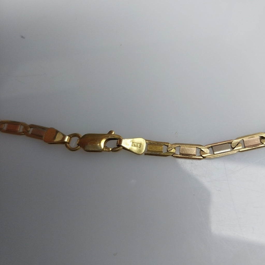 CADENA ORO 14 K 12.7 GRMS (SEMINUEVO)