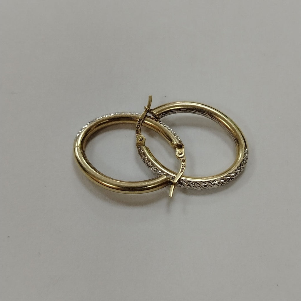 ARRACADAS PAR ORO 14 K 3.1 GRMS (SEMINUEVO)
