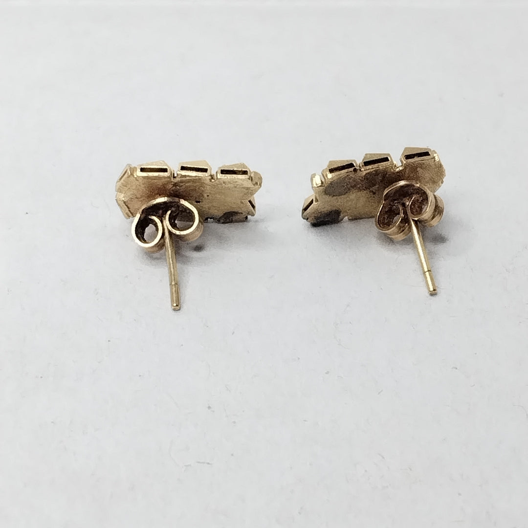 BROQUELES PAR ORO 14 K 2.4 GRMS (SEMINUEVO)