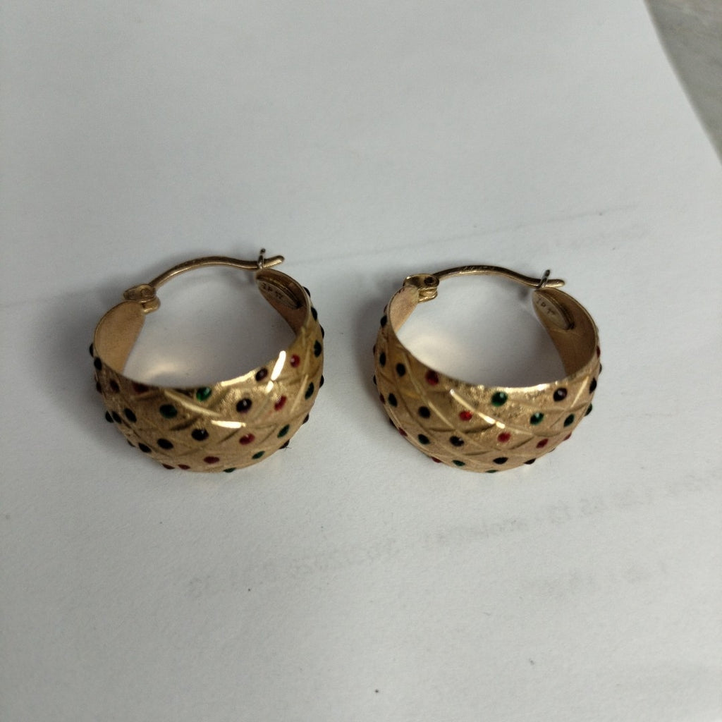 ARRACADAS PAR ORO 14 K 4,20 GRMS (SEMINUEVO)