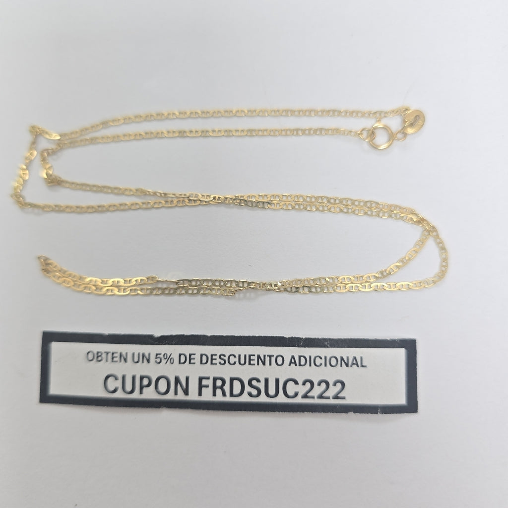 CADENA ORO 10 K 2.1 GRMS (SEMINUEVO)