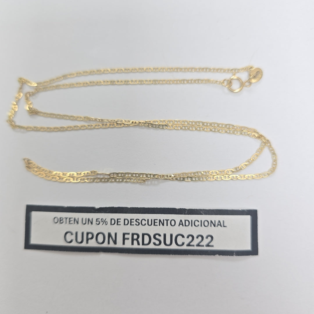 CADENA ORO 10 K 2.1 GRMS (SEMINUEVO)