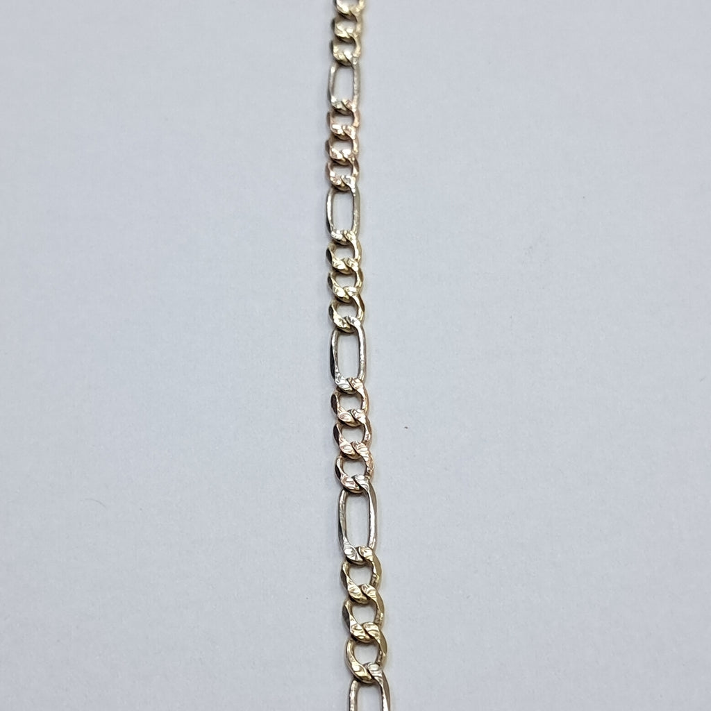 CADENA ORO COMBINADO 14 K 13,10 GRMS (SEMINUEVO)