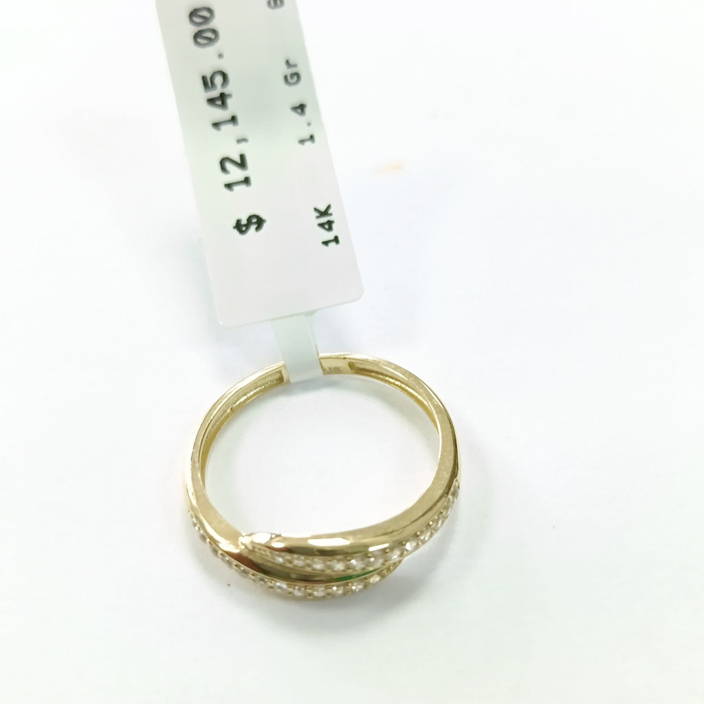 ANILLOS DAMA ORO 14K 1.4 (NUEVO)