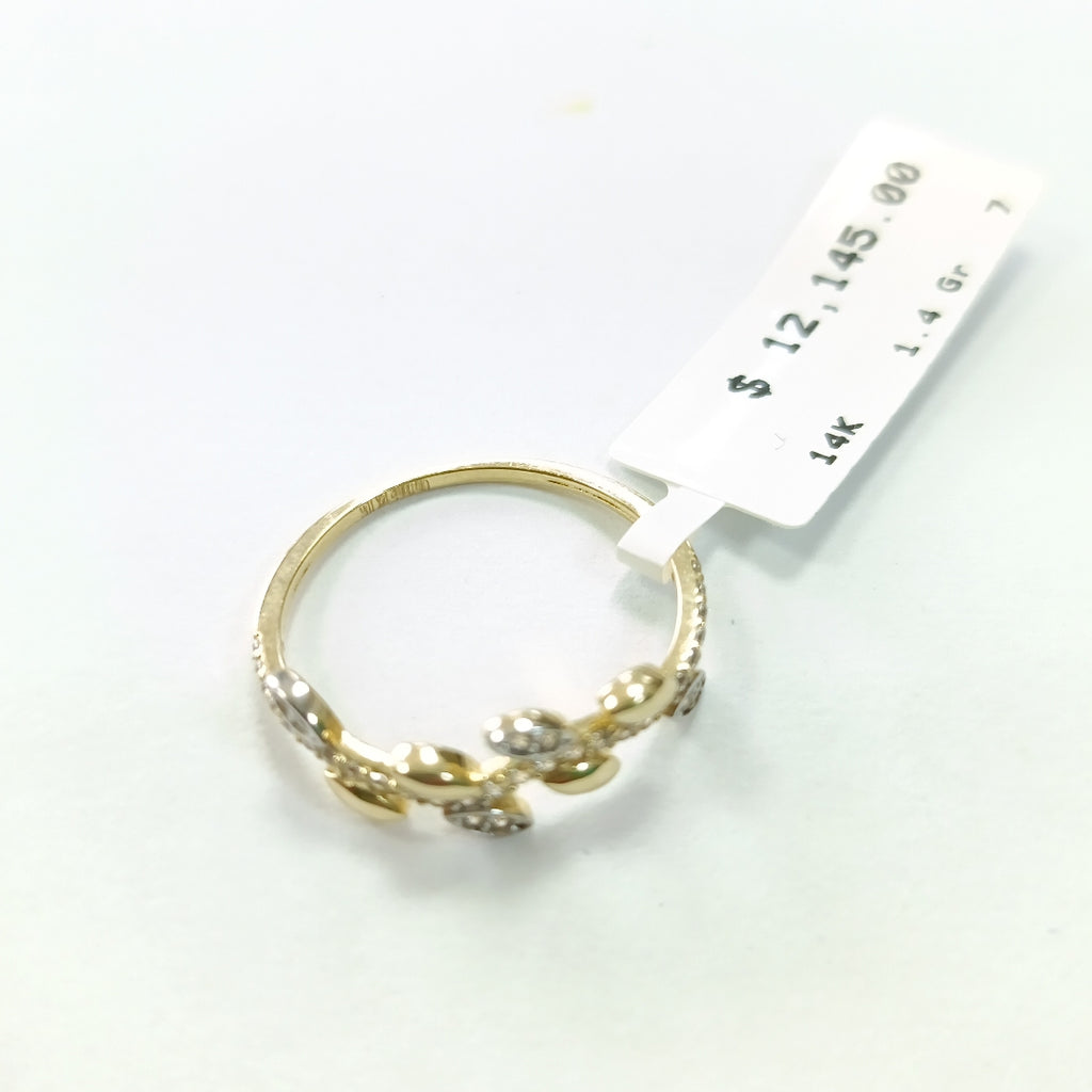 ANILLOS DAMA ORO 14K 1.4 (NUEVO)