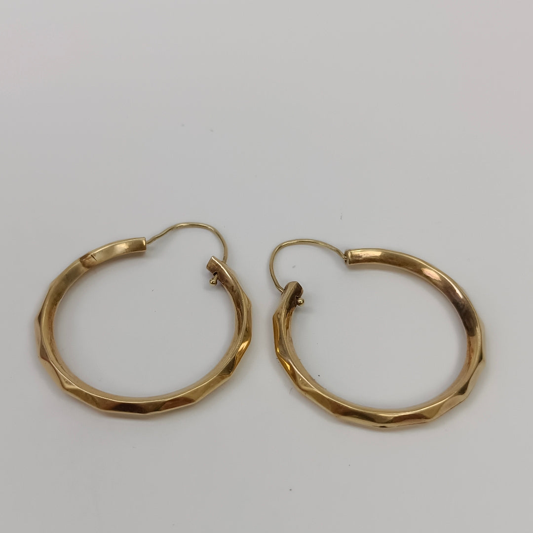 ARRACADAS PAR ORO 10 K 2.5 GRMS (SEMINUEVO)