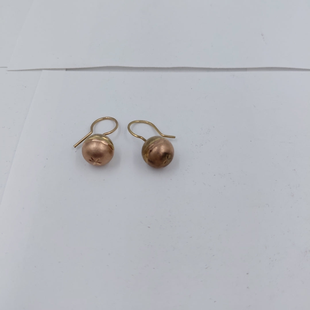 ARETES PAR ORO 10 K 2 GRMS (SEMINUEVO)