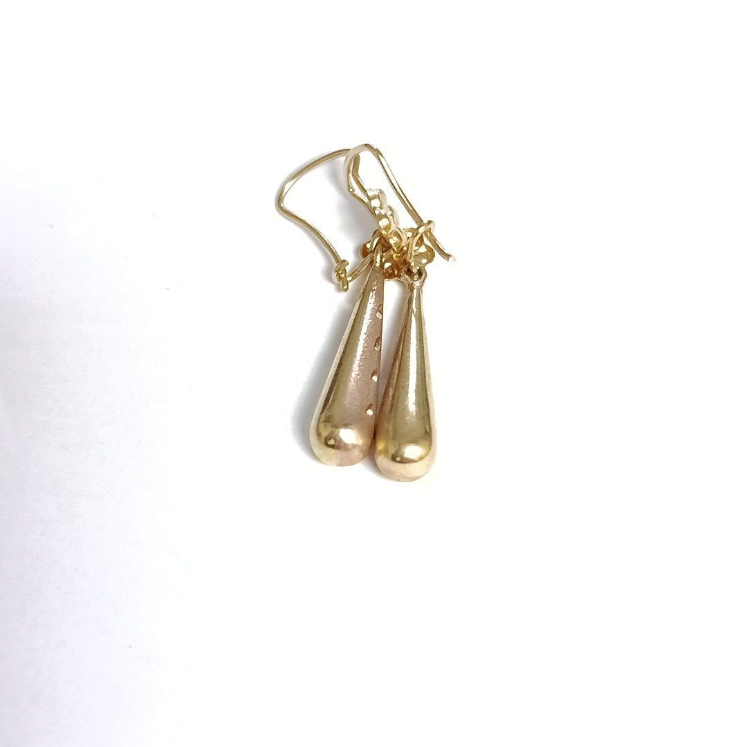 ARETES PAR ORO 10 K 2.6 GRMS (SEMINUEVO)