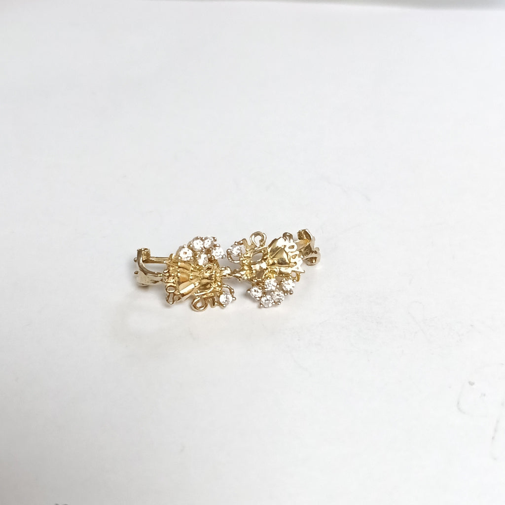 ARETES PAR ORO 10 K 3 GRMS (SEMINUEVO)