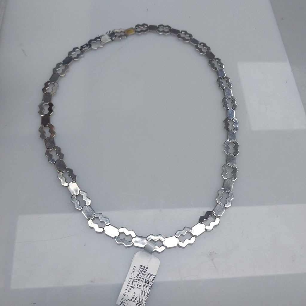 GARGANTILLA ORO BLANCO 14 K 23,30 GRMS (SEMINUEVO)