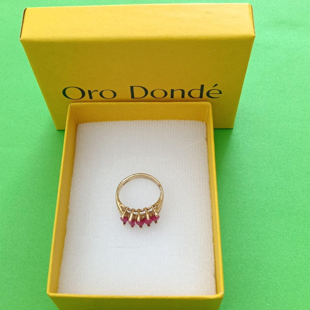 ANILLITO ORO 14 K 3.6 GRMS (SEMINUEVO)