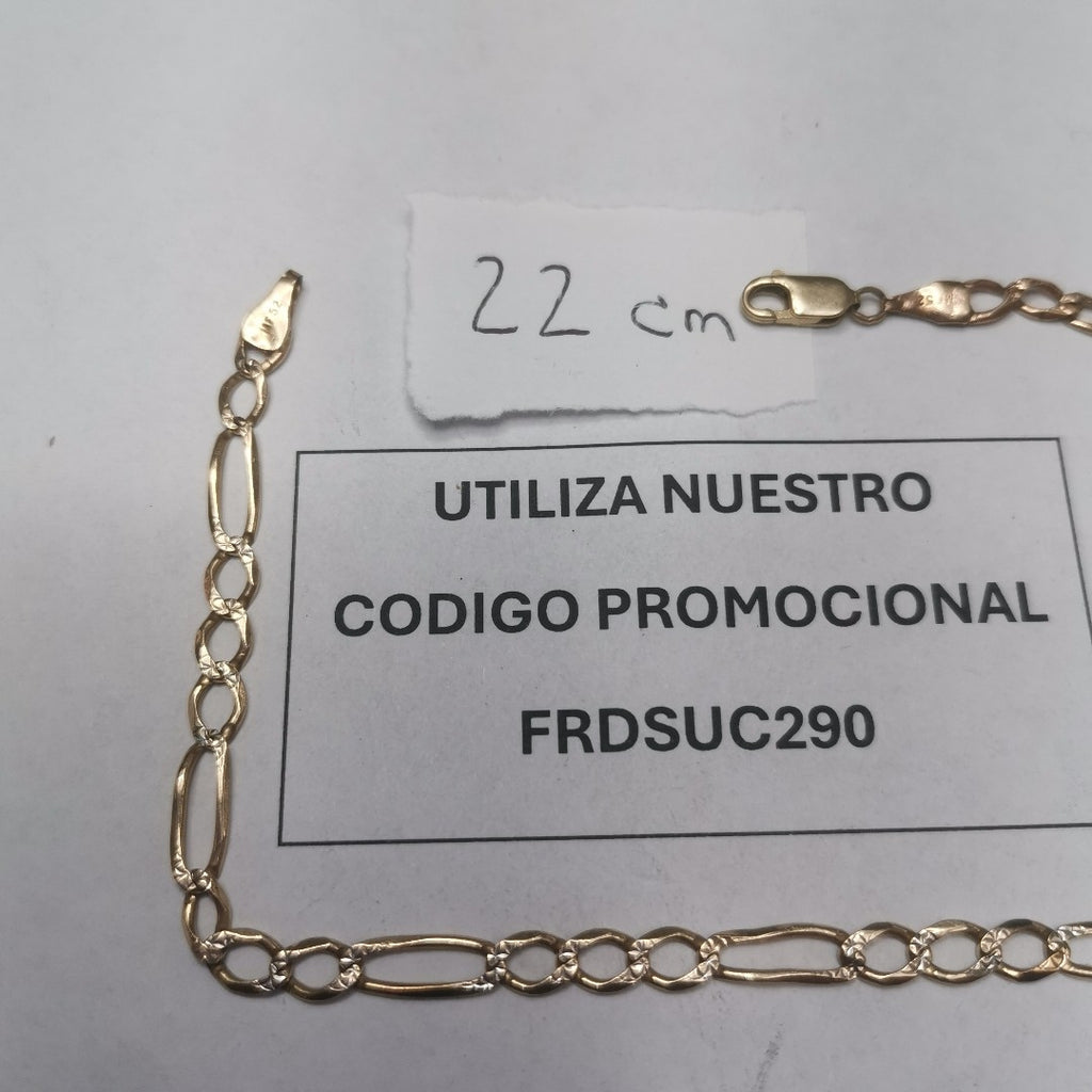 PULSERA ORO 14 K 4.1 GRMS (SEMINUEVO)