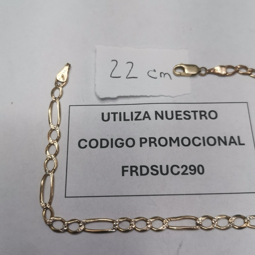PULSERA ORO 14 K 4.1 GRMS (SEMINUEVO)