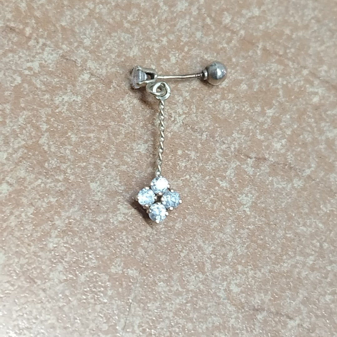 ARETES PAR ORO 10 K 0.8 GRMS (SEMINUEVO)