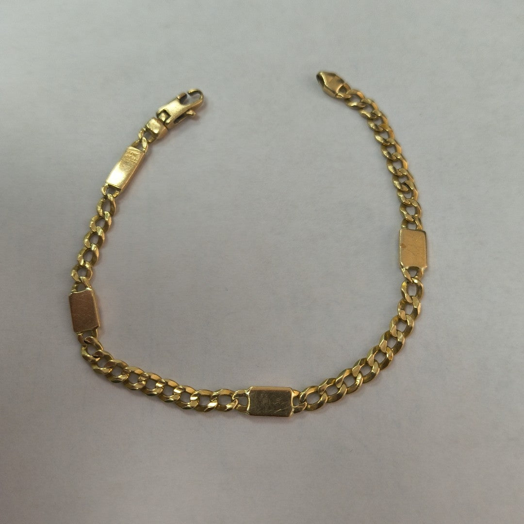 PULSERA ORO 14 K 10.2 GRMS (SEMINUEVO)