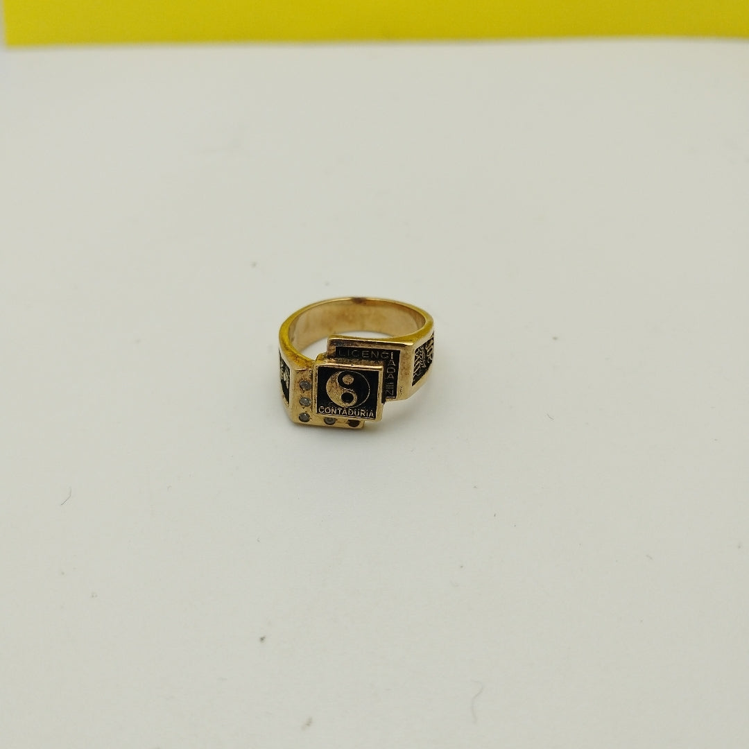 ANILLO ORO 14 K 6.1 GRMS (SEMINUEVO)
