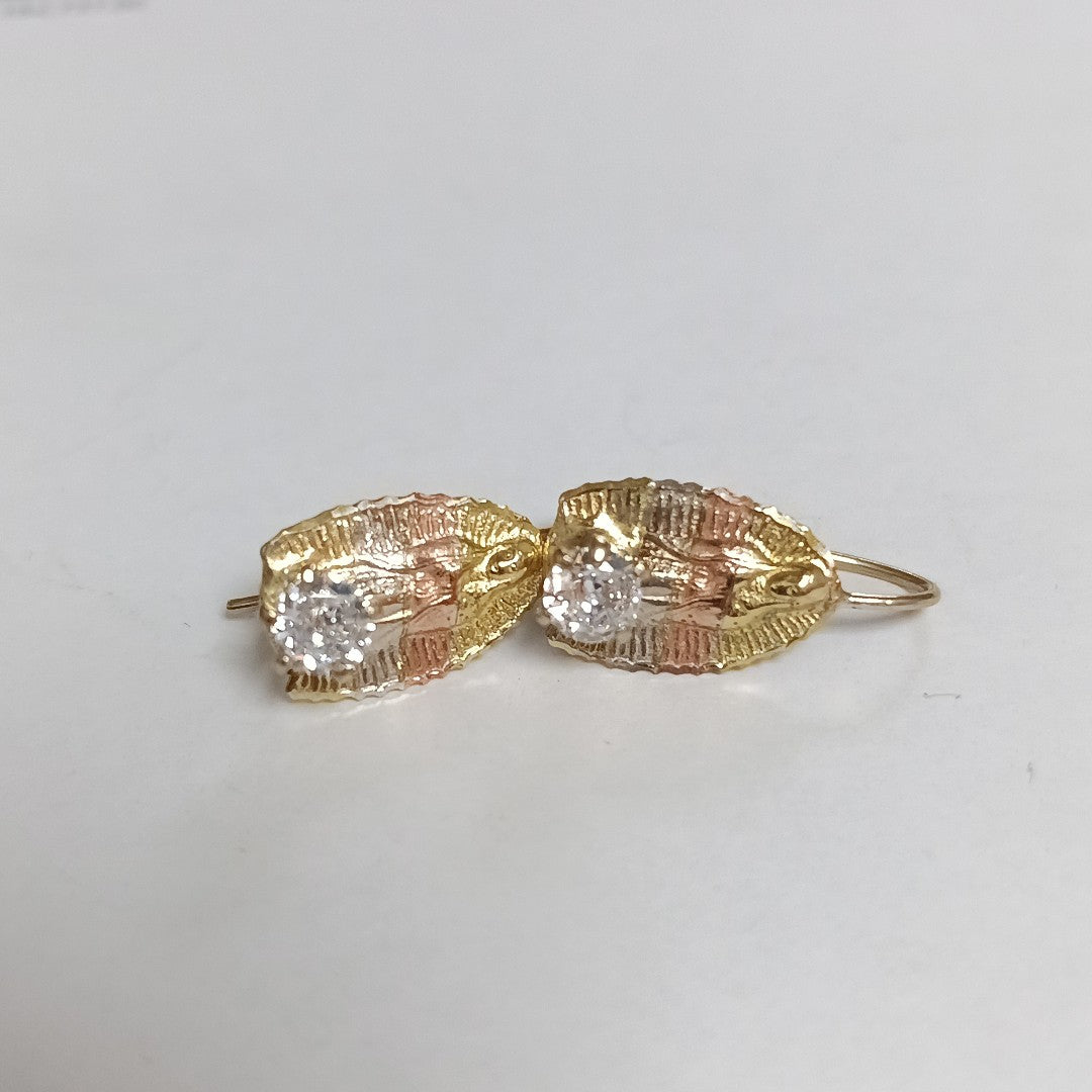 ARETES PAR ORO 10 K 2.4 GRMS (SEMINUEVO)