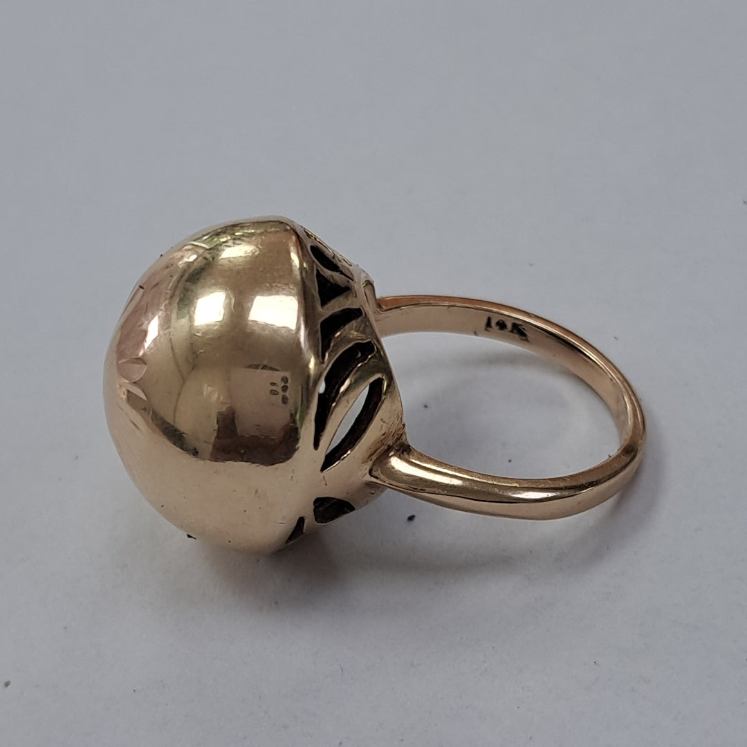 ANILLO ORO 14 K 7,50 GRMS (SEMINUEVO)