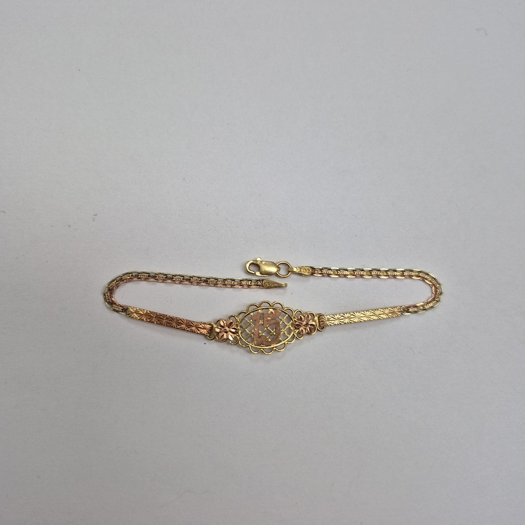 PULSERA ORO 10 K 3.3 GRMS (SEMINUEVO)