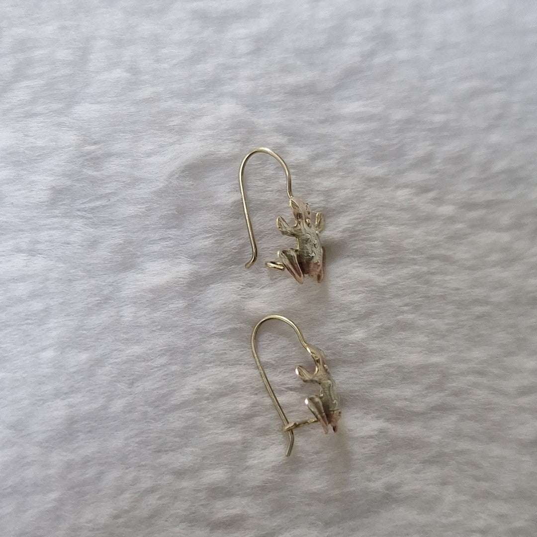 ARETES PAR ORO 10 K 1 GRMS (SEMINUEVO)