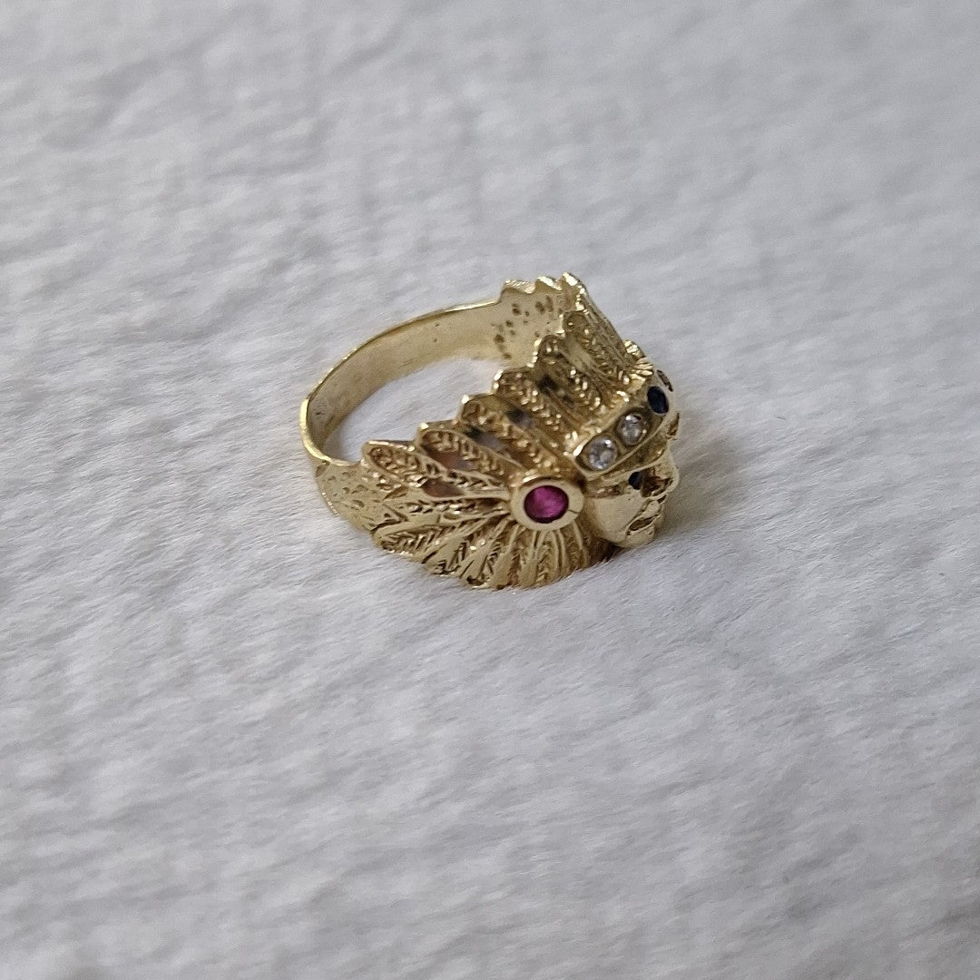 ANILLO ORO 14 K 10,30 GRMS (SEMINUEVO)