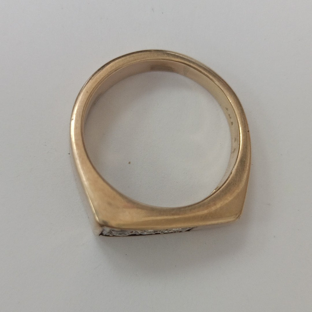ANILLO ORO 14 K 8.3 GRMS (SEMINUEVO)
