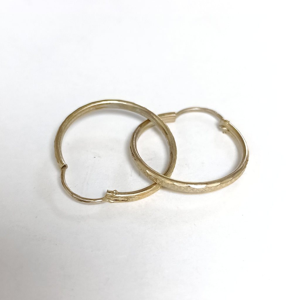 ARRACADAS PAR ORO 10 K 1.4 GRMS (SEMINUEVO)