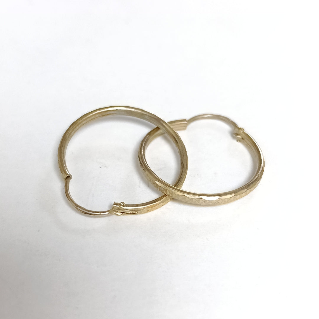 ARRACADAS PAR ORO 10 K 1.4 GRMS (SEMINUEVO)