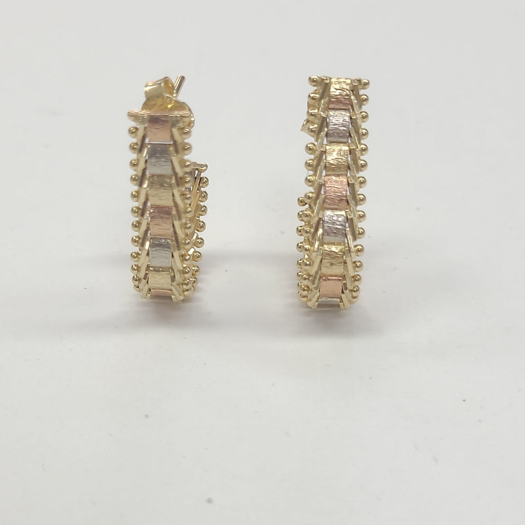 ARETES PAR ORO 14 K 4,80 GRMS (SEMINUEVO)