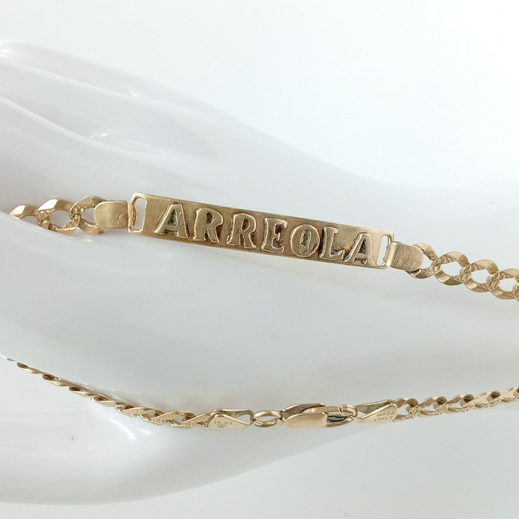 ESCLAVA ORO 14 K 11,20 GRMS (SEMINUEVO)