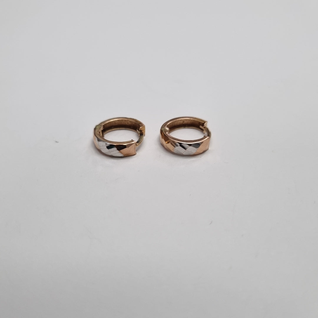ARRACADAS PAR ORO 14 K 1 GRMS (SEMINUEVO)
