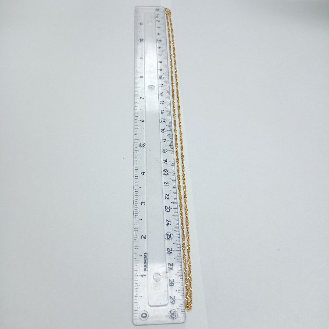 CADENA ORO 14 K 4.6 GRMS (SEMINUEVO)