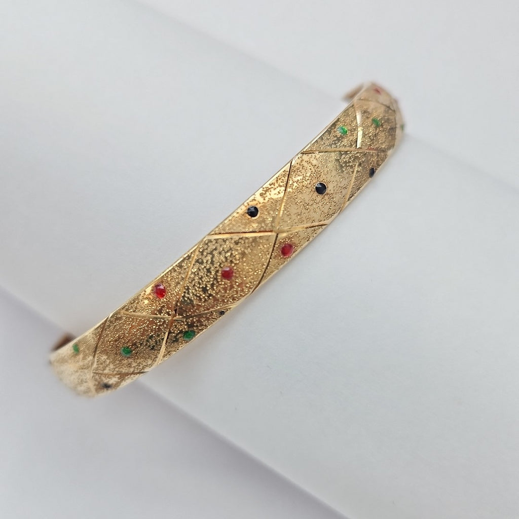 PULSERA RIGIDA ORO 14 K 6 GRMS (SEMINUEVO)